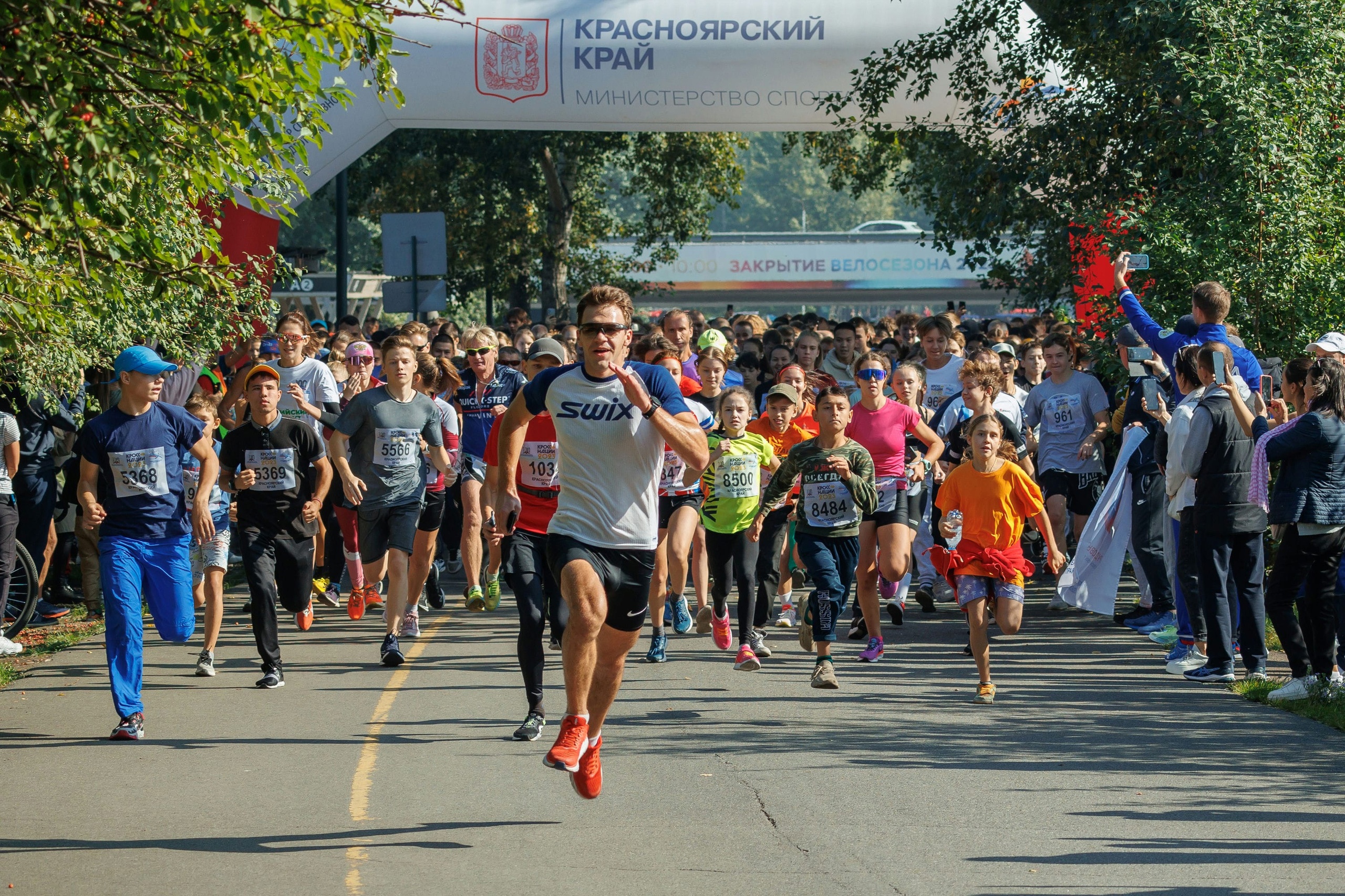Участники Кросса нации