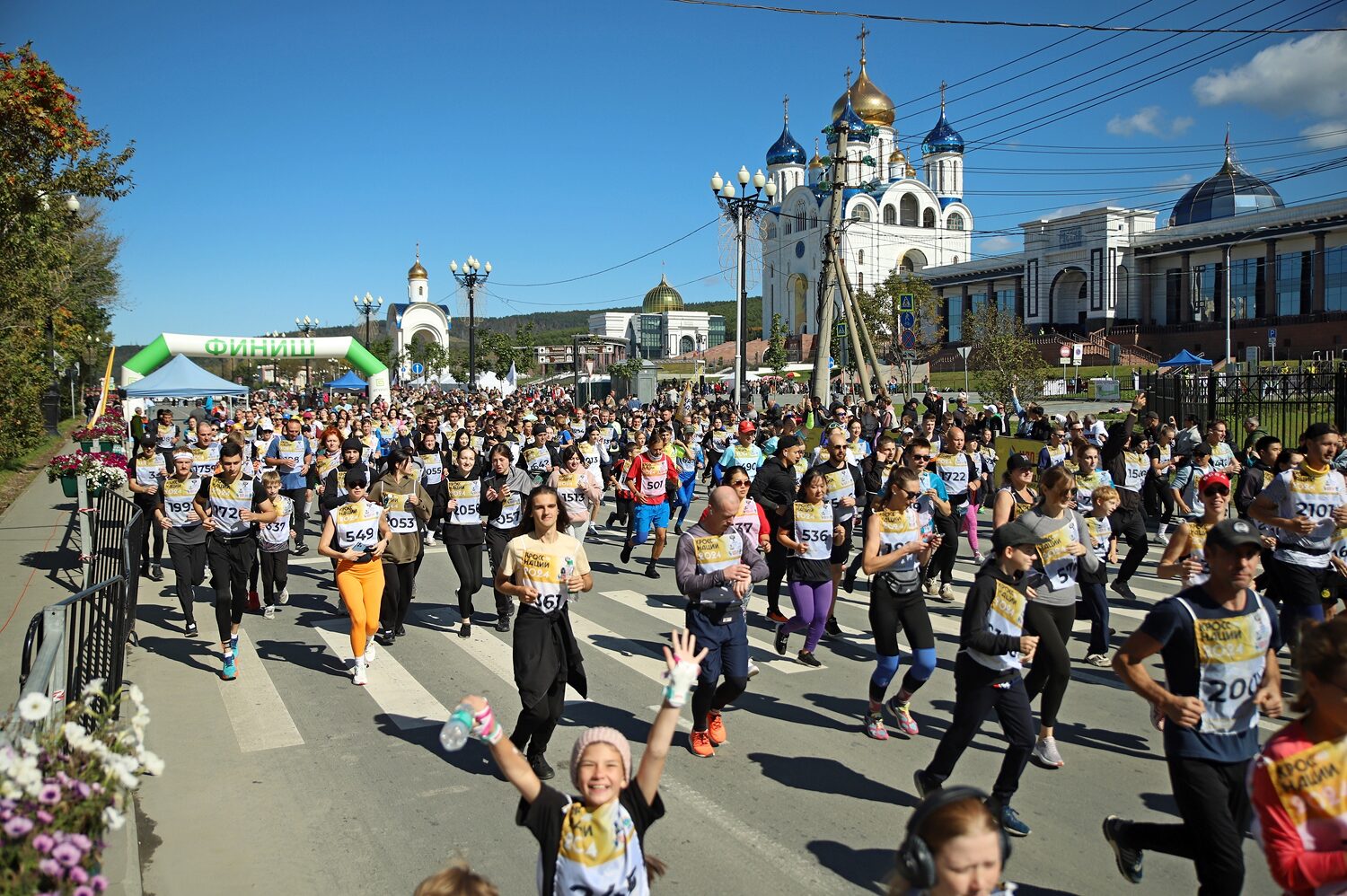 Участники забега